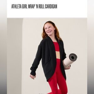 Athleta girl wrap cardigan